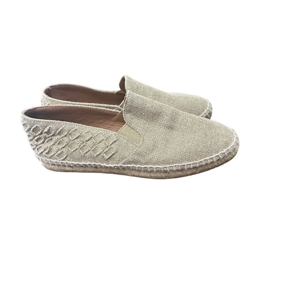Bottega Veneta Women's Woven Leather Espadrille Flats